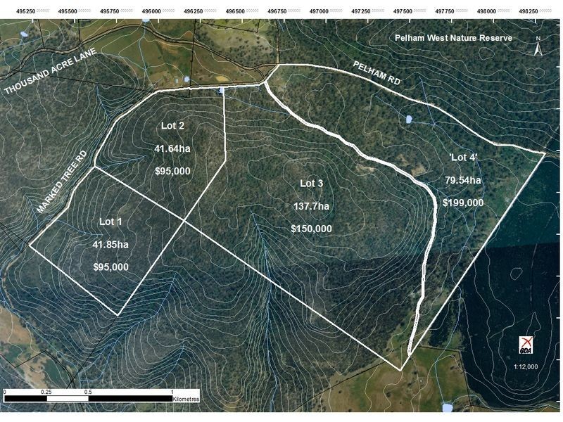 Lot 1 2 3 1190 Marked Tree Road, Hollow Tree TAS 7140