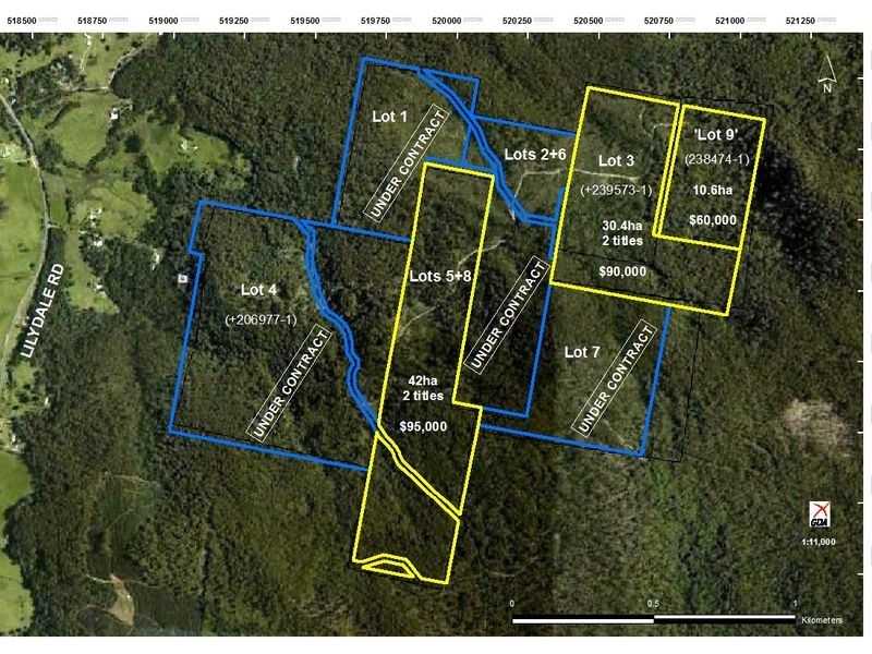 White Mills Road, Underwood TAS 7268