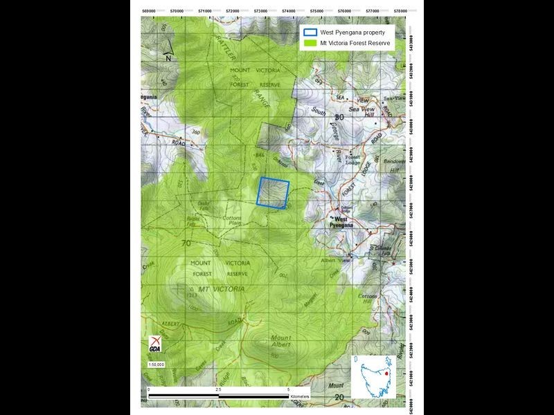 Forest Lodge Rd, Pyengana TAS 7216