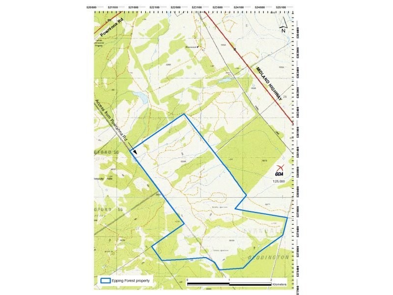 Powranna Road, Cressy TAS 7302