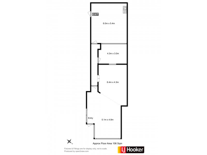 6/80 Elizabeth Street, Hobart TAS 7000 Floorplan