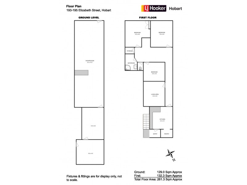 193-195 Elizabeth Street, Hobart TAS 7000 Floorplan