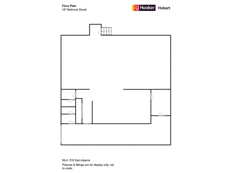 147 Bathurst Street, Hobart TAS 7000 Floorplan