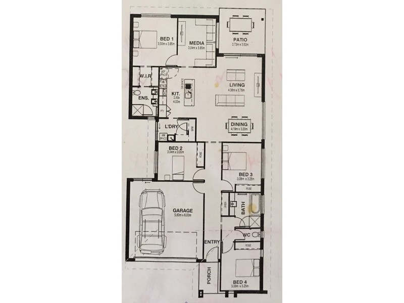 68 Brookside Circuit, Ormeau QLD 4208 Floorplan