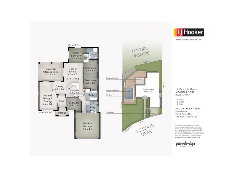 15 Roberts Drive, Maudsland QLD 4210 Floorplan
