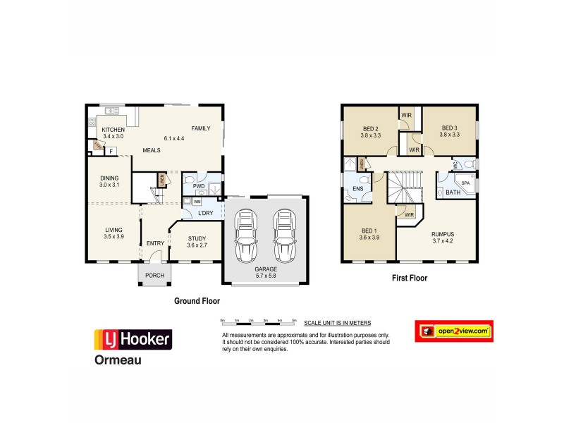 8 Rarotonga Rise, Pacific Pines QLD 4211 Floorplan