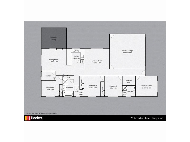 20 Arcadia Boulevard, Pimpama QLD 4209 Floorplan