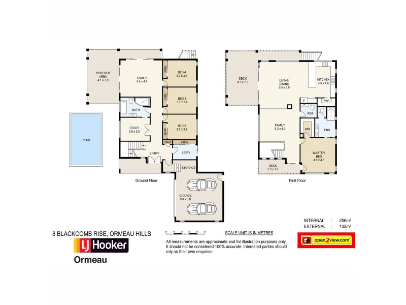 8 Blackcomb Rise, Ormeau Hills QLD 4208 Floorplan