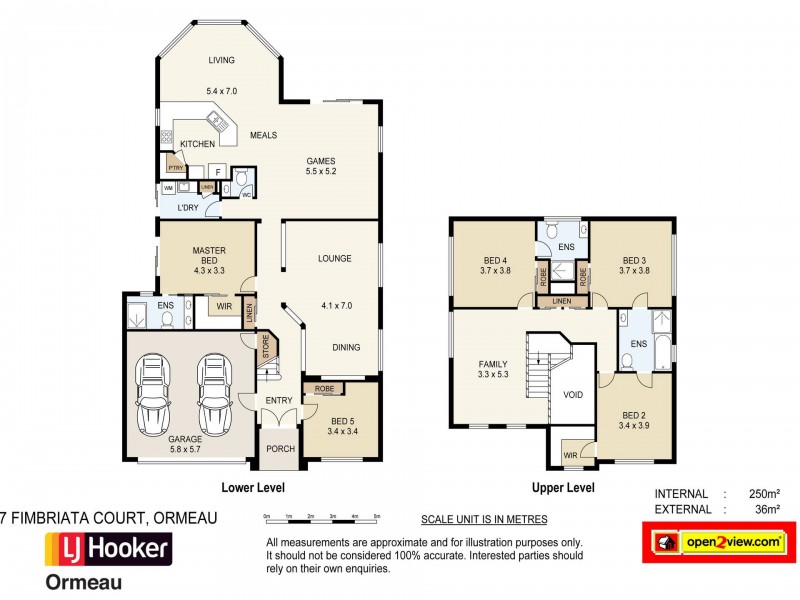 7 Fimbriata Court, Ormeau QLD 4208 Floorplan