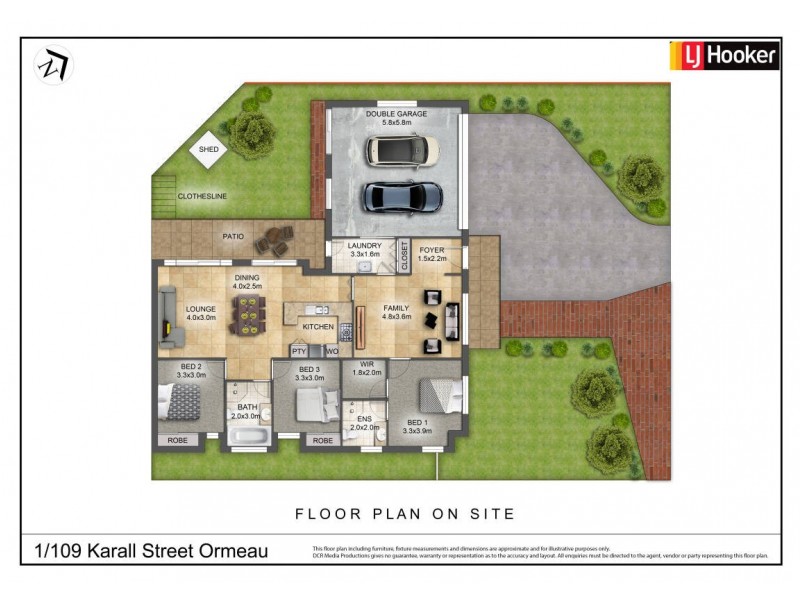 1/109 Karall Street, Ormeau QLD 4208 Floorplan