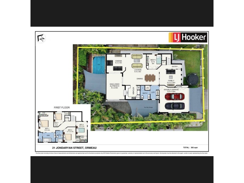 21 Jondaryan Street, Ormeau QLD 4208 Floorplan