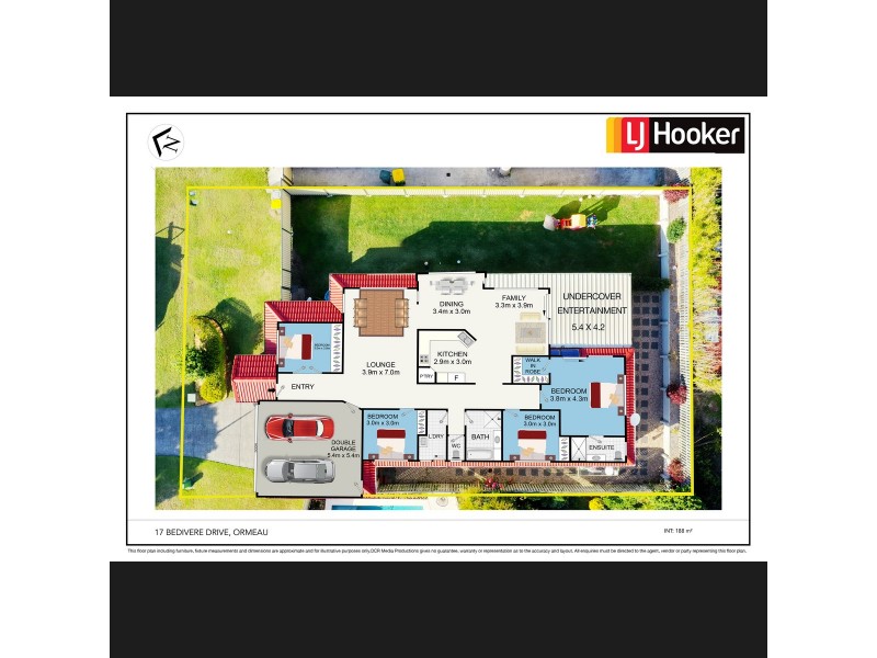 17 Bedivere Drive, Ormeau QLD 4208 Floorplan