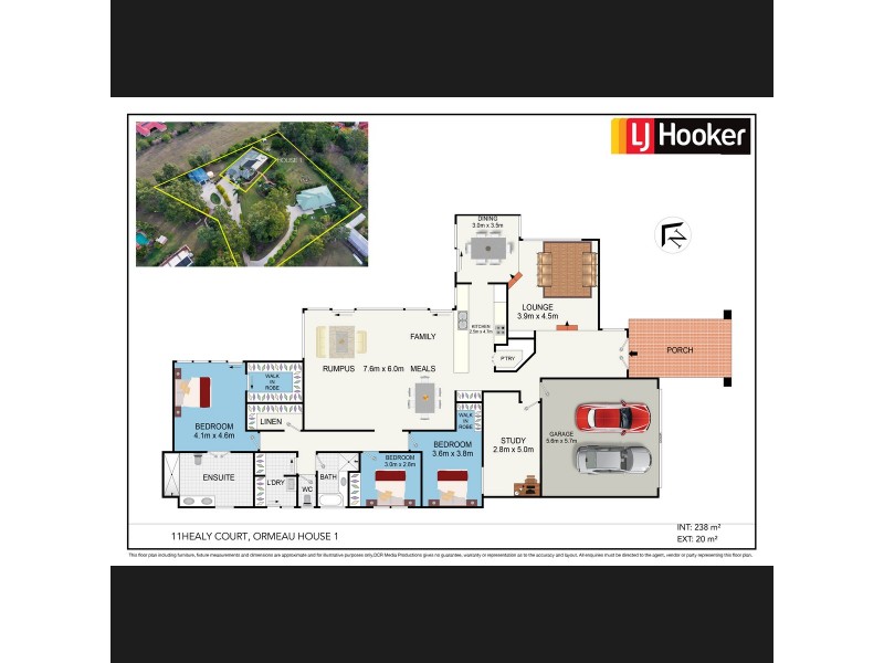 11 Healy Court, Ormeau QLD 4208 Floorplan