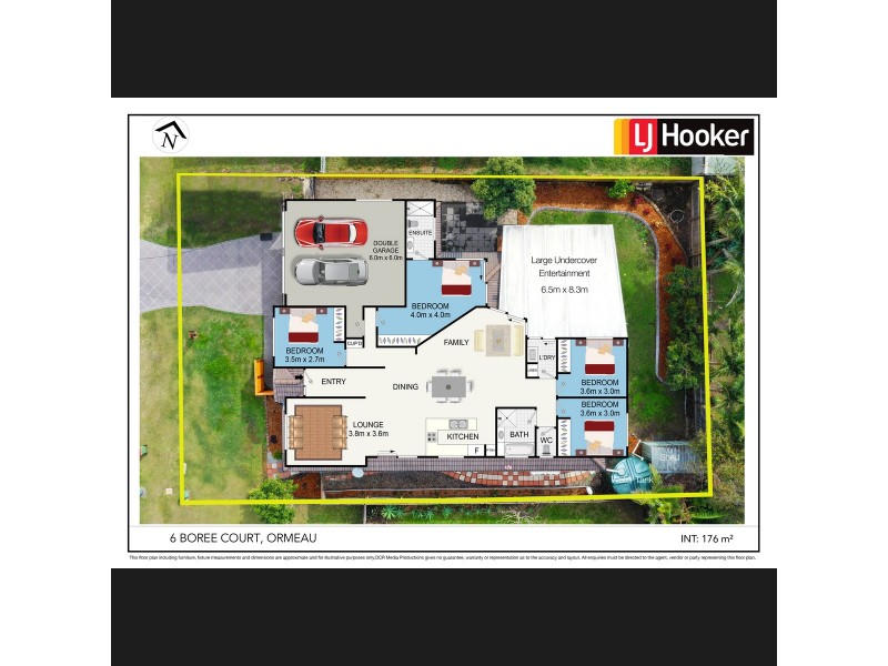 6 Boree Court, Ormeau QLD 4208 Floorplan