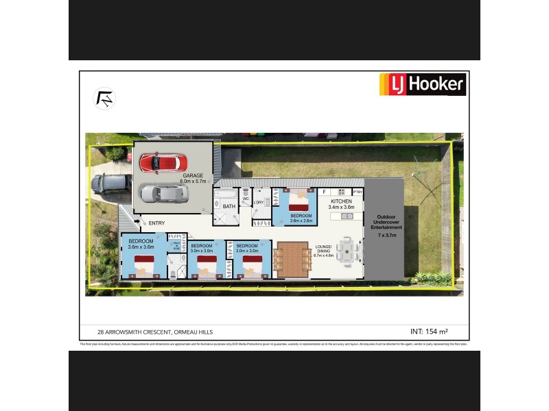 28 Arrowsmith Crescent, Ormeau Hills QLD 4208 Floorplan