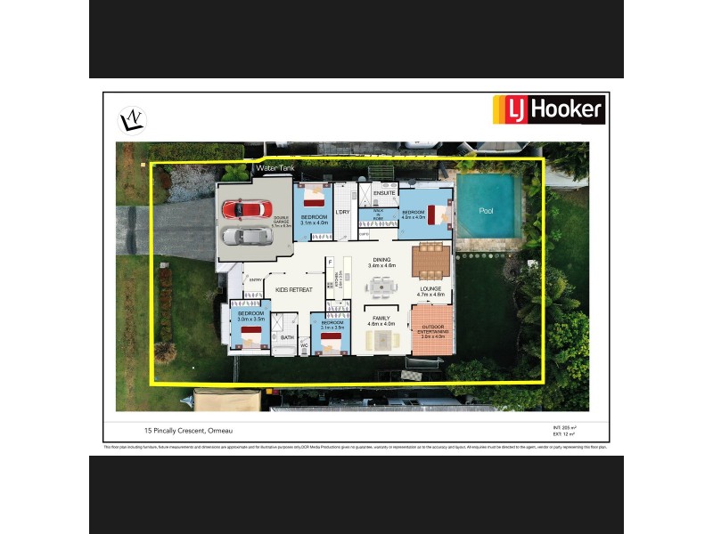 15 Pincally Crescent, Ormeau QLD 4208 Floorplan
