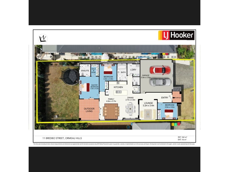 11 Bredbo Street, Ormeau Hills QLD 4208 Floorplan