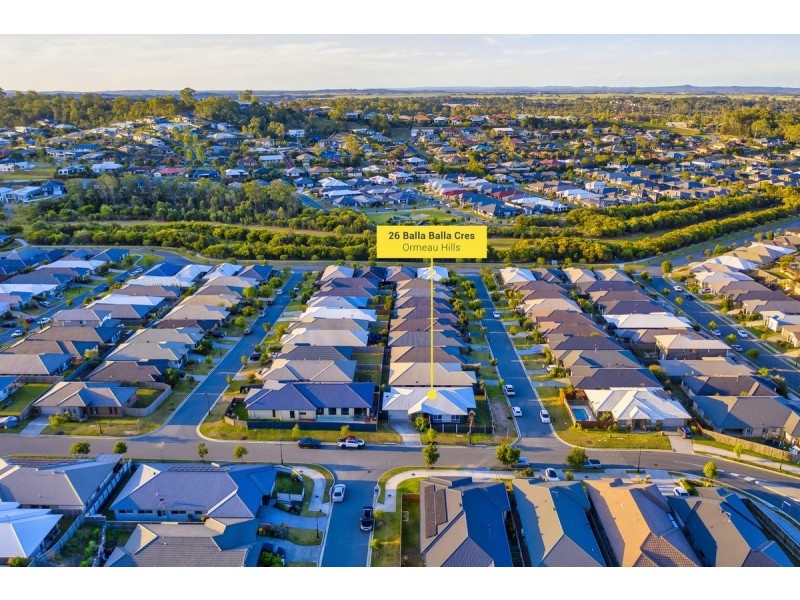 26 Balla Balla Crescent, Ormeau Hills QLD 4208