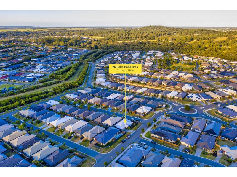 26 Balla Balla Crescent, Ormeau Hills QLD 4208