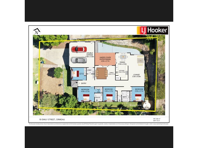 18 Emily Street, Ormeau QLD 4208 Floorplan