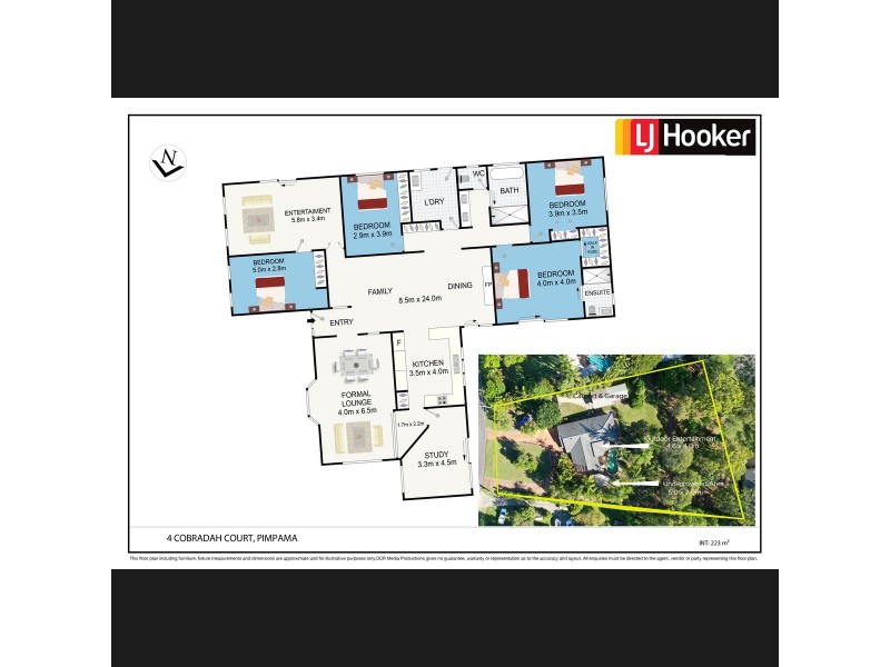 4 Cobradah Court, Pimpama QLD 4209 Floorplan