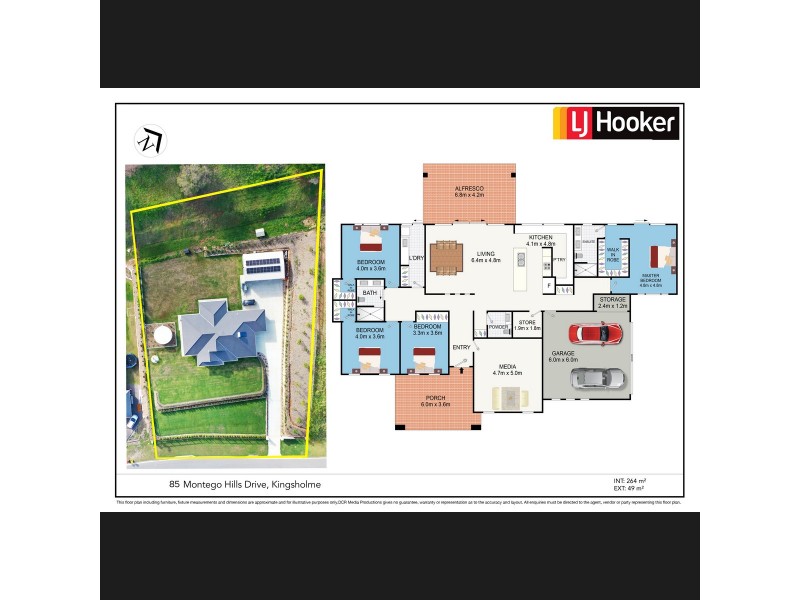 85 Montego Hills Drive, Kingsholme QLD 4208 Floorplan