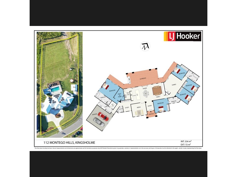 112 Montego Hills Drive, Kingsholme QLD 4208 Floorplan
