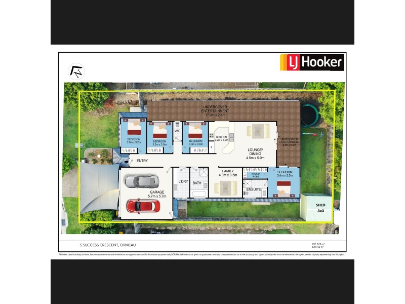 5 Success Crescent, Ormeau QLD 4208 Floorplan