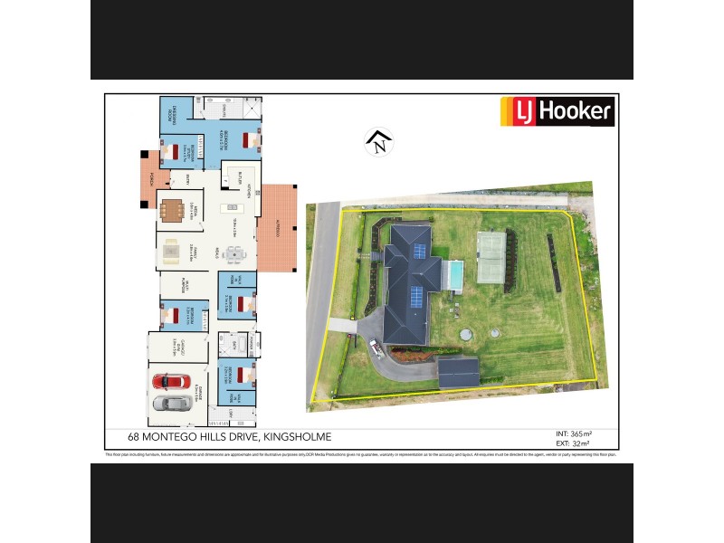 68 Montego Hills Drive, Kingsholme QLD 4208 Floorplan