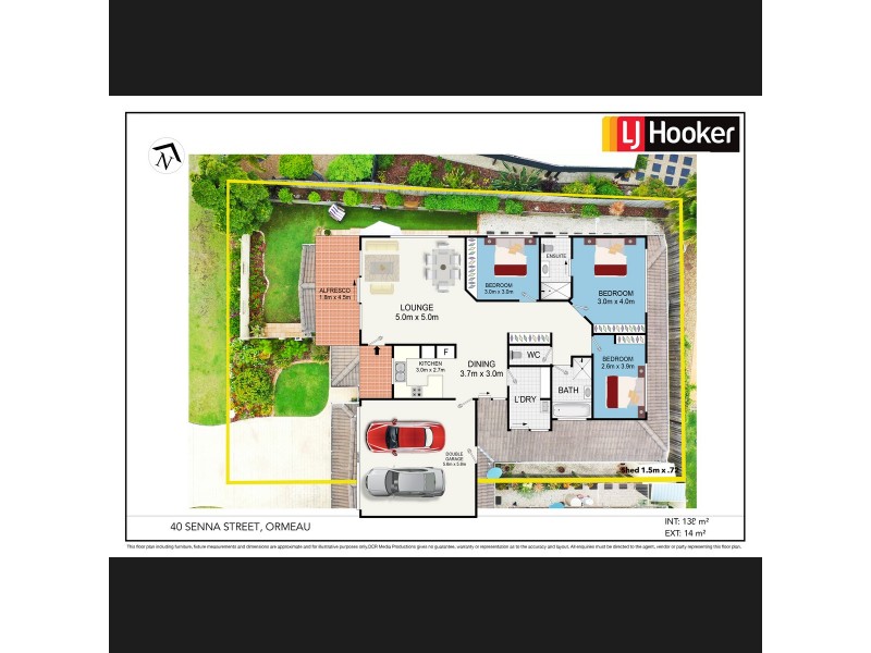 40 Senna Street, Ormeau QLD 4208 Floorplan
