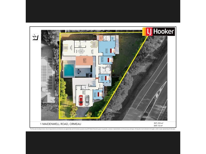 1 Maidenwell Road, Ormeau QLD 4208 Floorplan