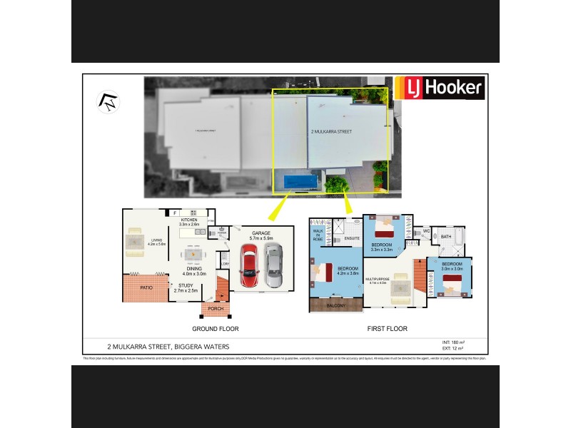 2 Mulkarra Street, Biggera Waters QLD 4216 Floorplan