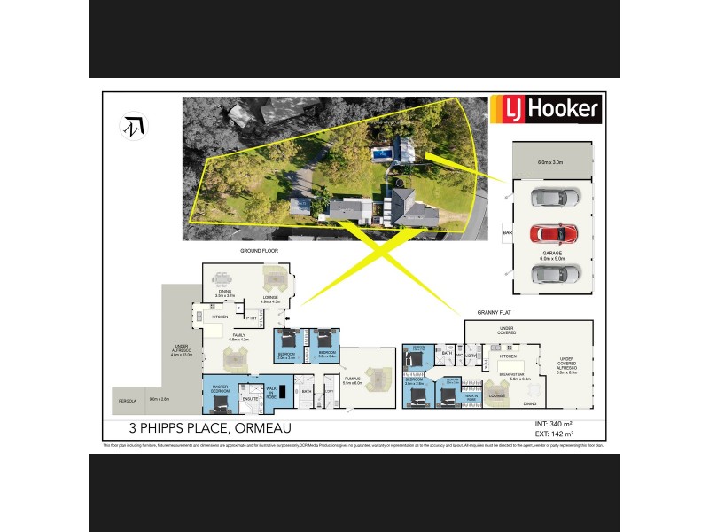 3 Phipps Place, Ormeau QLD 4208 Floorplan