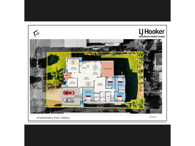 39 Maidenwell Road, Ormeau QLD 4208 Floorplan
