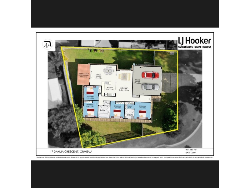 17 Dahlia Crescent, Ormeau QLD 4208 Floorplan