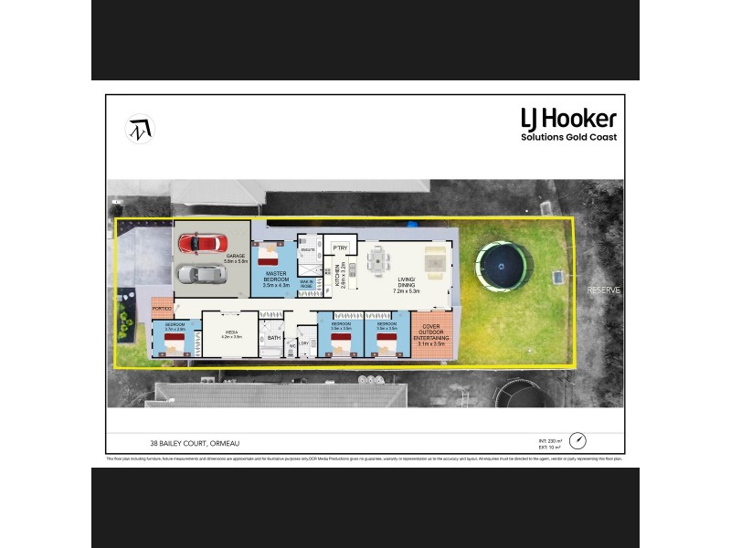 38 Bailey Court, Ormeau QLD 4208 Floorplan