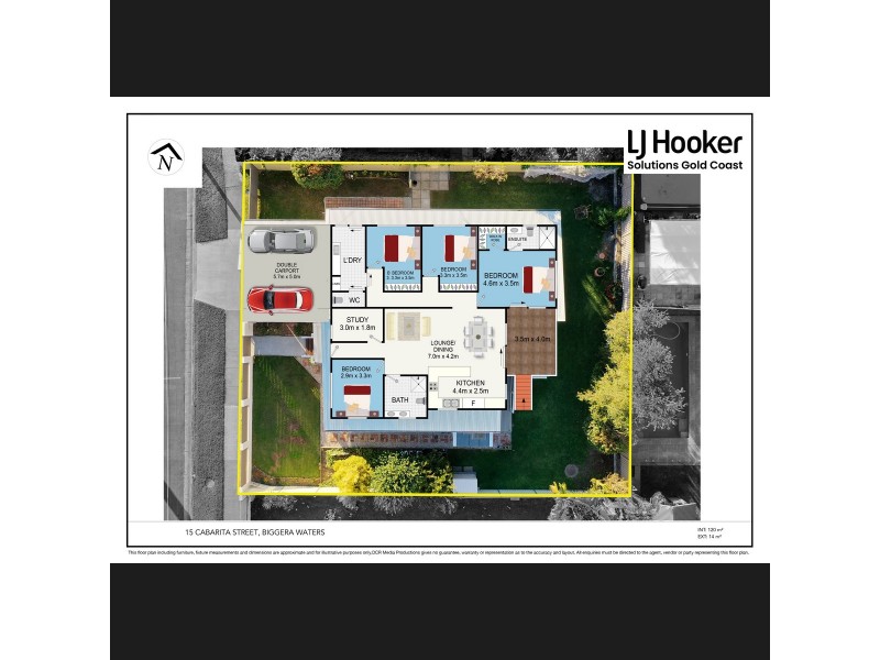 15 Cabarita Street, Biggera Waters QLD 4216 Floorplan