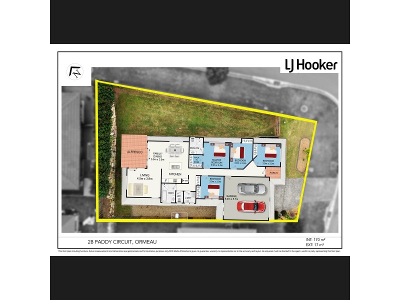 28 Paddy Circuit, Ormeau QLD 4208 Floorplan