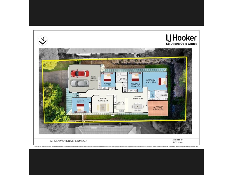 53 Kilkivan Drive, Ormeau QLD 4208 Floorplan