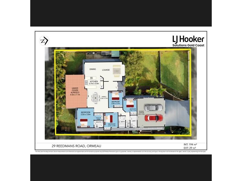 29 Reedmans Road, Ormeau QLD 4208 Floorplan