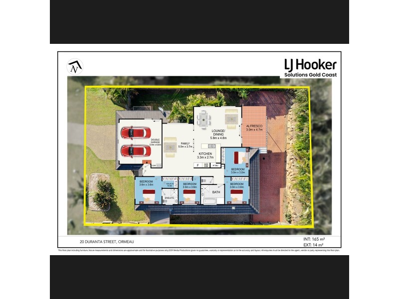 20 Duranta Street, Ormeau QLD 4208 Floorplan