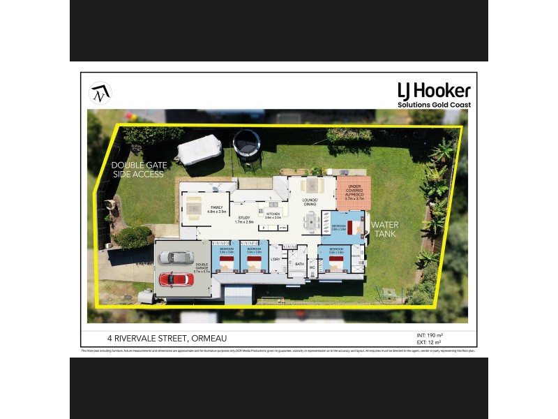 4 Rivervale Street, Ormeau QLD 4208 Floorplan