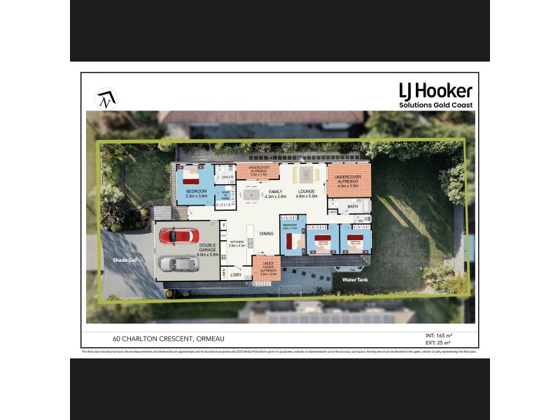 60 Charlton Crescent, Ormeau QLD 4208 Floorplan
