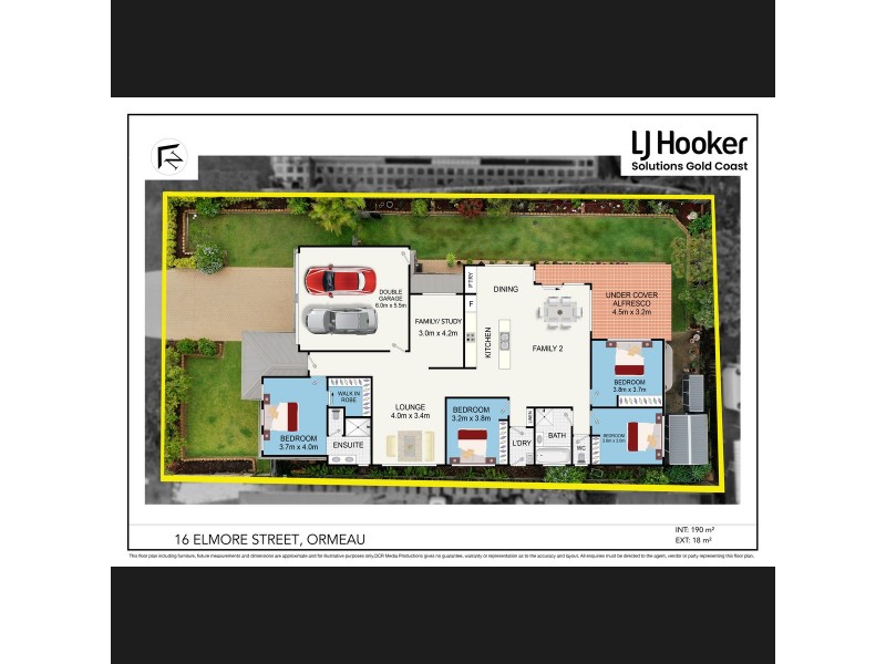 16 Elmore Street, Ormeau QLD 4208 Floorplan