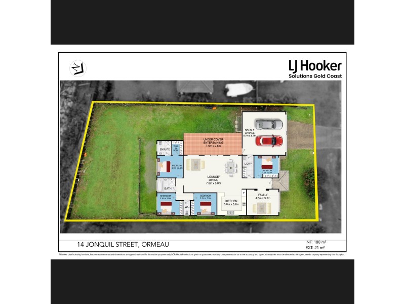 14 Jonquil Street, Ormeau QLD 4208 Floorplan