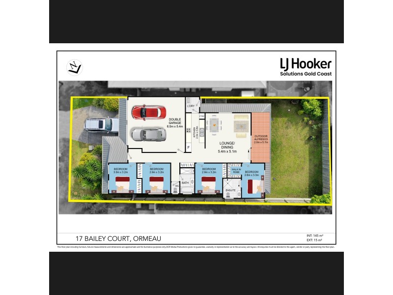 17 Bailey Court, Ormeau QLD 4208 Floorplan