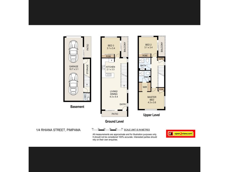 1/4 Rhiana Street, Pimpama QLD 4209 Floorplan