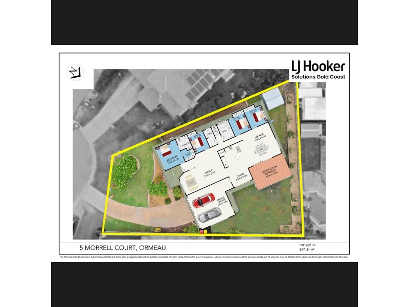 5 Morrell Court, Ormeau QLD 4208 Floorplan