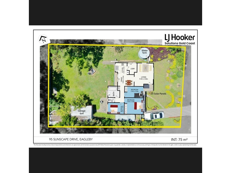 95 Sunscape Drive, Eagleby QLD 4207 Floorplan
