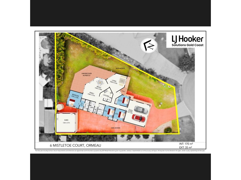 6 Mistletoe Court, Ormeau QLD 4208 Floorplan